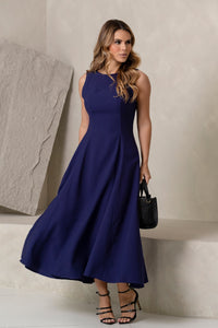 Vestido Madrid Rodado - Azul