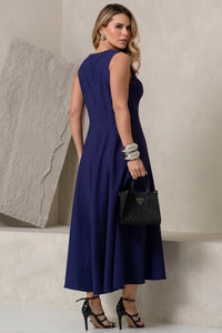 Vestido Madrid Rodado - Azul