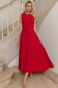 Vestido Madrid Rodado - Vermelho