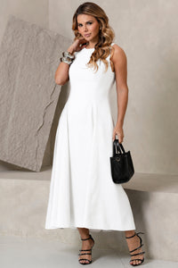 Vestido Madrid Rodado - Off White