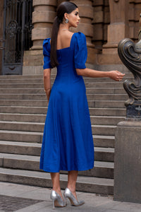 Vestido Bali Midi - Azul Royal