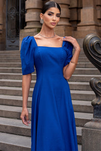 Vestido Bali Midi - Azul Royal