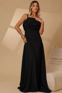 Vestido Marisol Longo - Preto