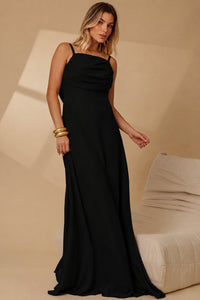 Vestido Marisol Longo - Preto