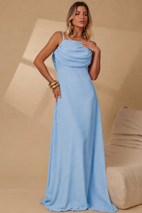 Vestido Marisol Longo - Azul
