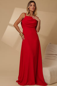 Vestido Marisol Longo - Vermelho