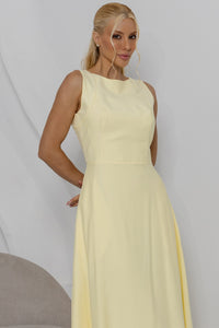 Vestido Gabriela Midi - Amarelo