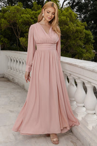 Vestido Elisabete Longo - Rosê