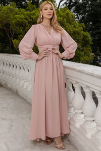 Vestido Elisabete Longo - Rosê