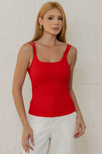 Blusa Mara Regata - Vermelho