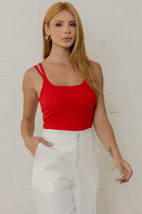 Blusa Mara Regata - Vermelho