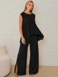 Conjunto Betina Calça e Blusa - Preto