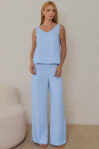 Conjunto Betina Calça e Blusa - Azul