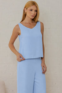 Conjunto Betina Calça e Blusa - Azul