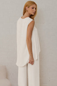 Conjunto Betina Calça e Blusa - Off White