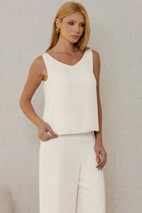 Conjunto Betina Calça e Blusa - Off White