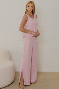 Conjunto Betina Calça e Blusa - Rosa