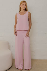 Conjunto Betina Calça e Blusa - Rosa