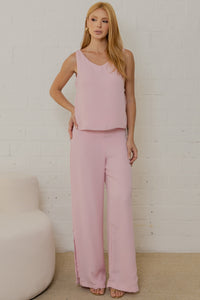 Conjunto Betina Calça e Blusa - Rosa