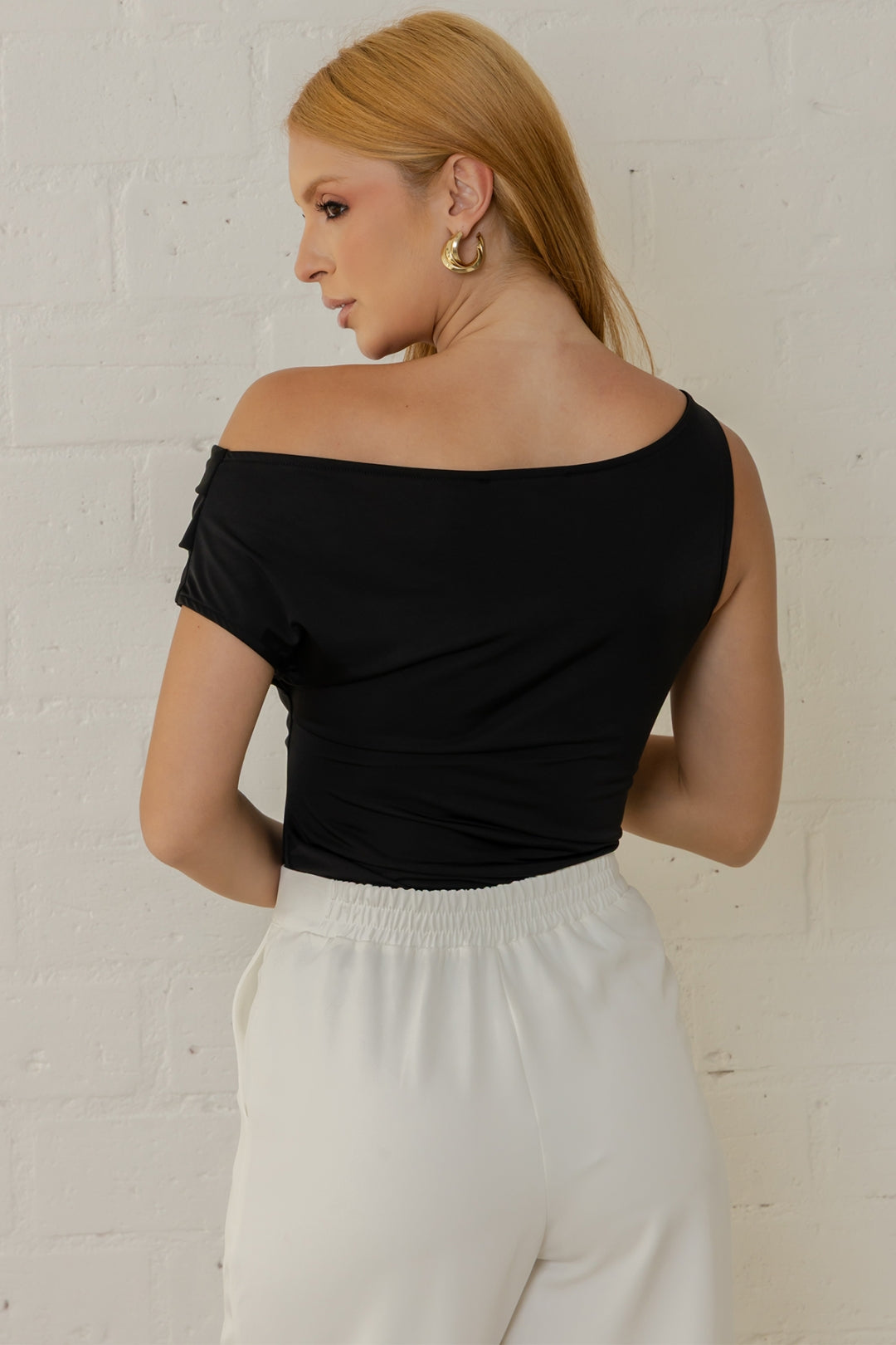Blusa Ibiza com Pregas - Preto