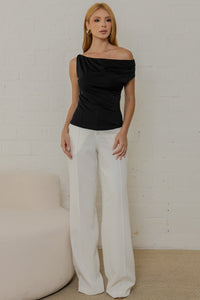Blusa Ibiza com Pregas - Preto