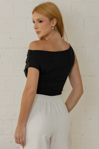 Blusa Ibiza com Pregas - Preto