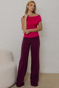 Blusa Ibiza com Pregas - Pink