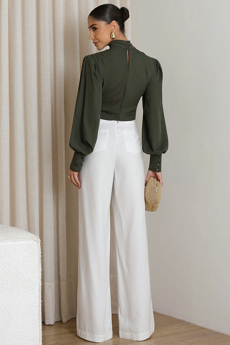Blusa Siena Cropped - Verde Musgo