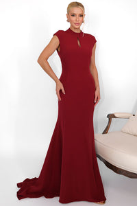 Vestido Helena Longo - Vinho