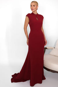 Vestido Helena Longo - Vinho