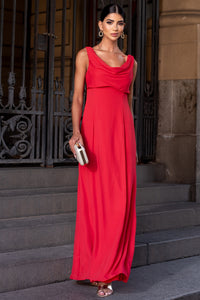 Vestido Manuela Longo Degage - Vermelho