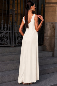 Vestido Manuela Longo Degage - Off White