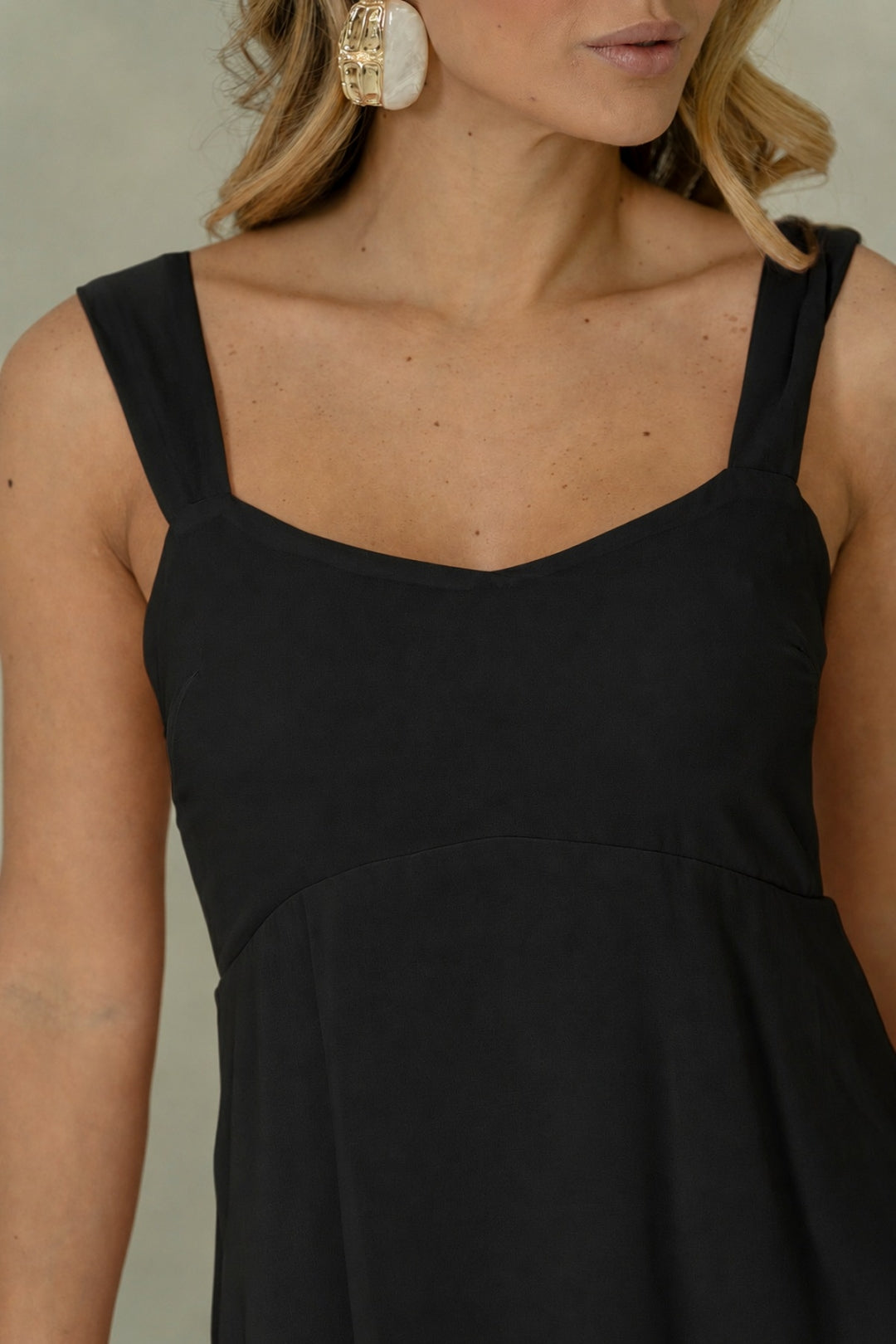 Vestido Valencia Longo - Preto