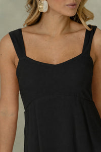 Vestido Valencia Longo - Preto