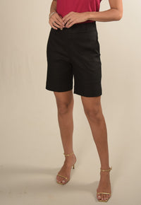 Short Mamorena em Linho com Elastano